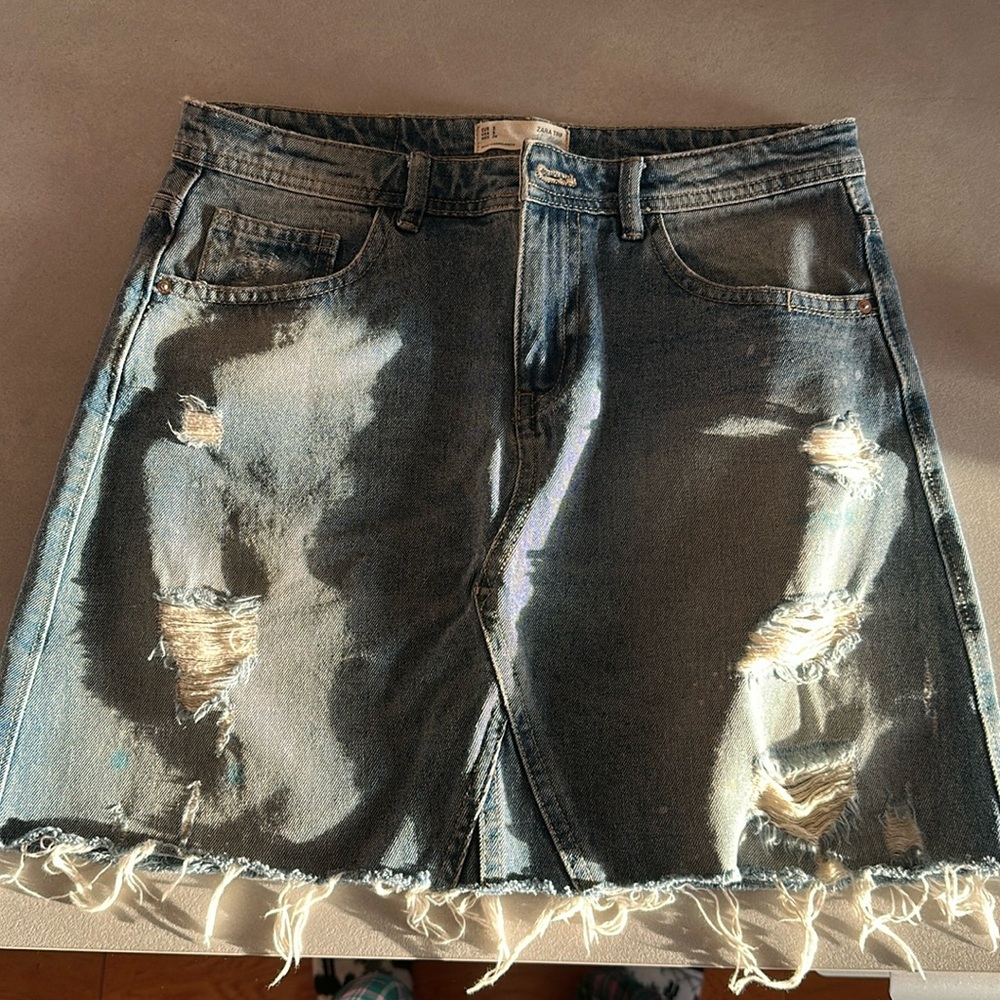 Zara jean skirt